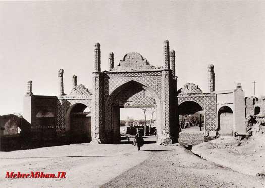 دروازه قدیمی تهران قزوین