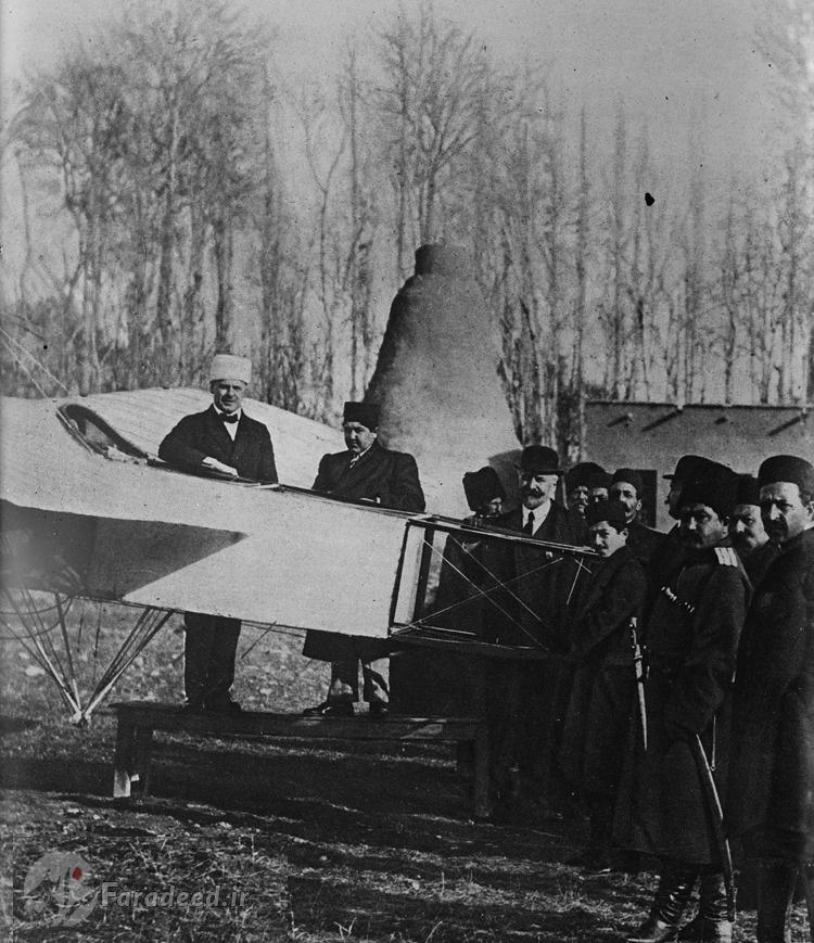 نخستین هواپیما در ایران